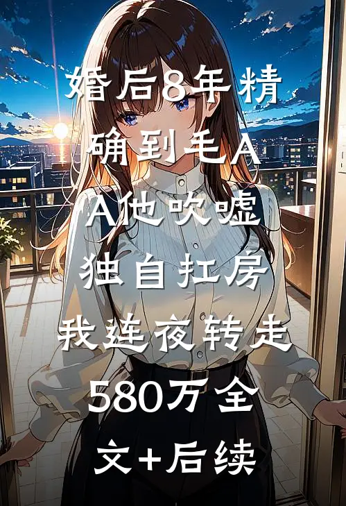 婚后8年精确到毛AA他吹嘘独自扛房，我连夜转走580万全文+后续