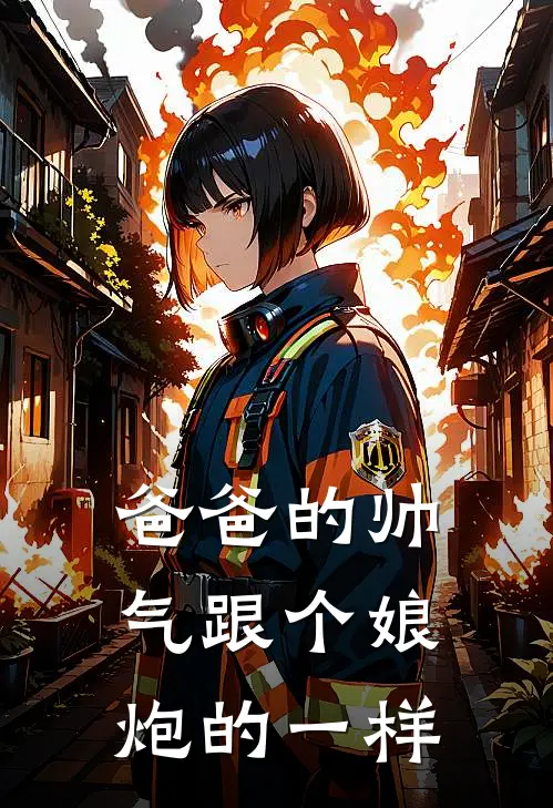 爸爸的帅气跟个娘炮的一样