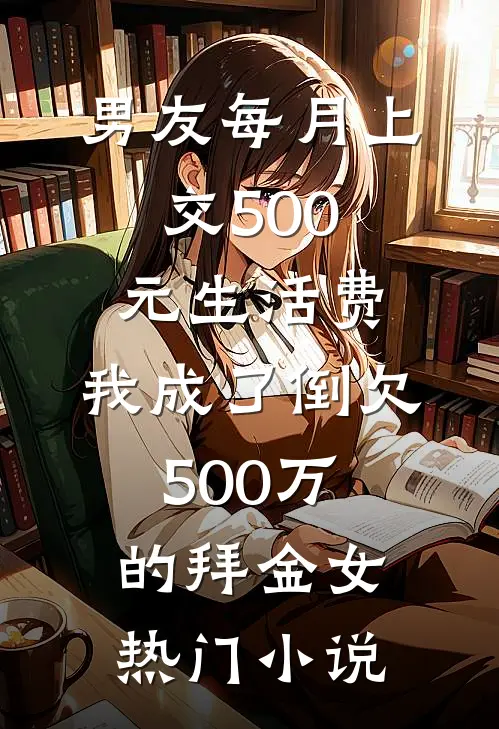 男友每月上交500元生活费，我成了倒欠500万的拜金女热门小说