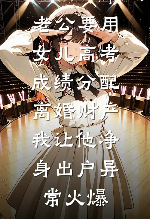 老公要用女儿高考成绩分配离婚财产，我让他净身出户异常火爆