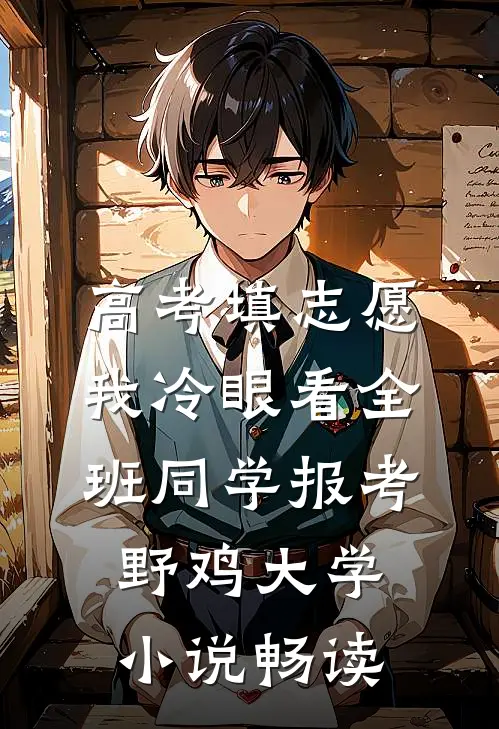 高考填志愿，我冷眼看全班同学报考野鸡大学小说畅读