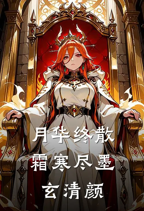 月华终散霜寒尽墨玄清颜