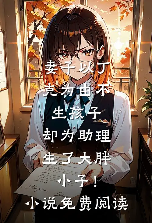 妻子以丁克为由不生孩子，却为助理生了大胖小子！小说免费阅读