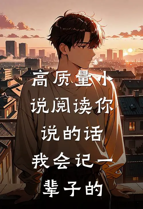 高质量小说阅读你说的话，我会记一辈子的