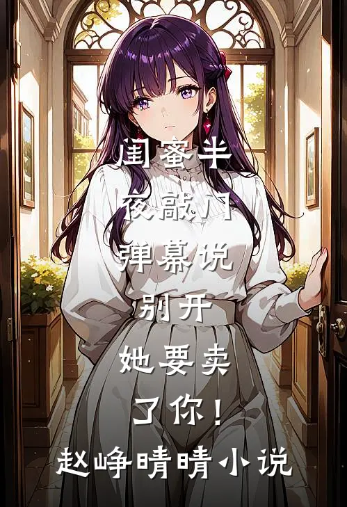 闺蜜半夜敲门，弹幕说：别开，她要卖了你！赵峥晴晴小说