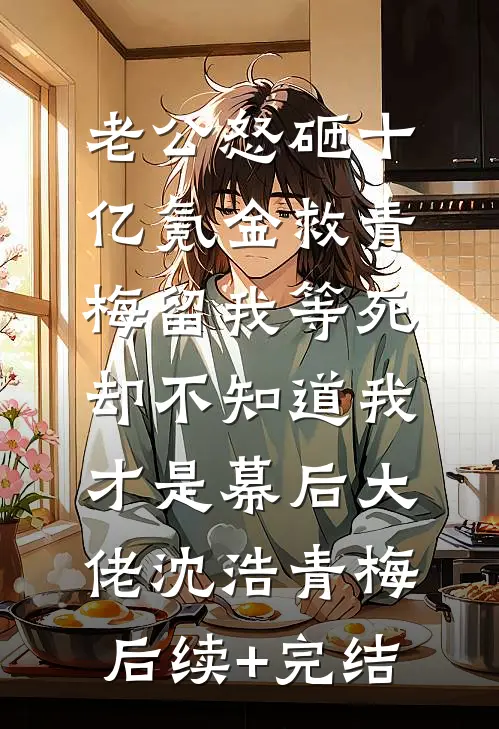 老公怒砸十亿氪金救青梅留我等死，却不知道我才是幕后大佬沈浩青梅后续+完结