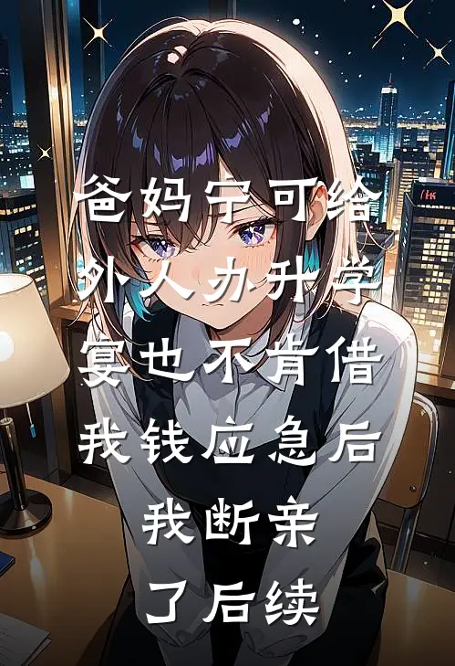 爸妈宁可给外人办升学宴也不肯借我钱应急后，我断亲了后续