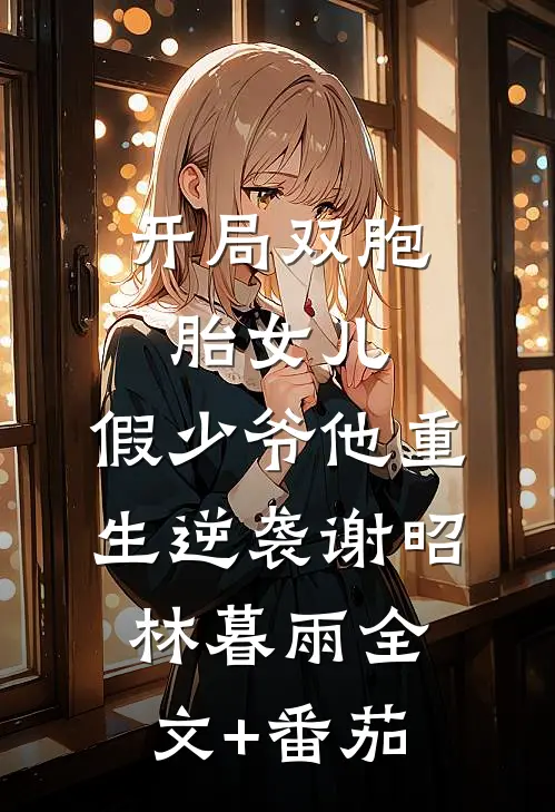 开局双胞胎女儿，假少爷他重生逆袭谢昭林暮雨全文+番茄