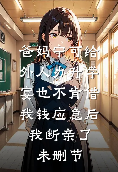 爸妈宁可给外人办升学宴也不肯借我钱应急后，我断亲了未删节