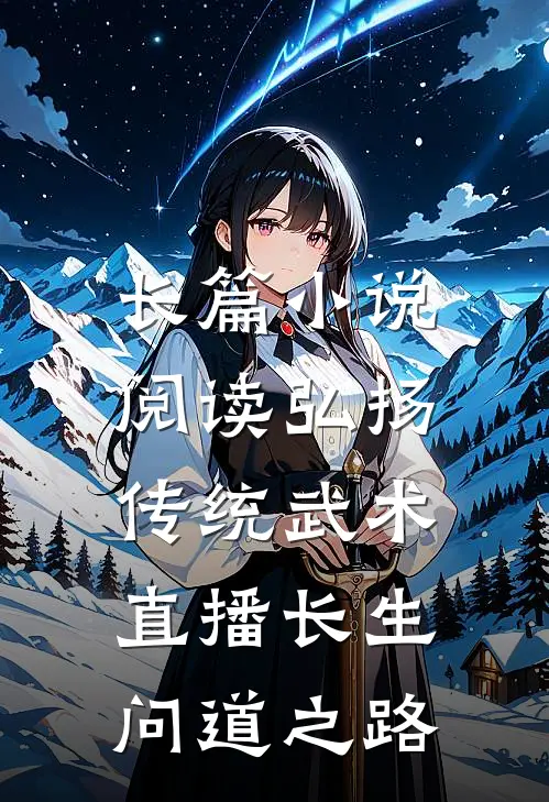 长篇小说阅读弘扬传统武术，直播长生问道之路
