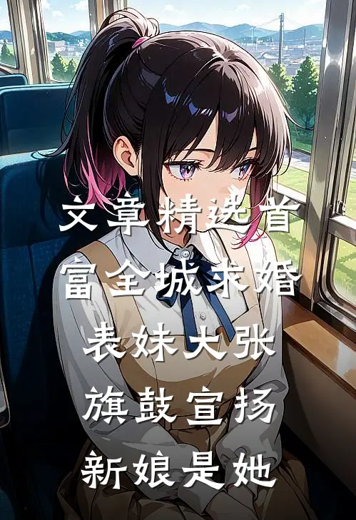 文章精选首富全城求婚，表妹大张旗鼓宣扬新娘是她