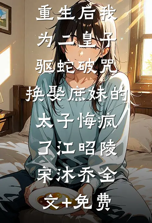 重生后我为二皇子驱蛇破咒，换娶庶妹的太子悔疯了江昭陵宋沐乔全文+免费