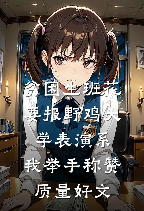 贫困生班花要报野鸡大学表演系，我举手称赞质量好文
