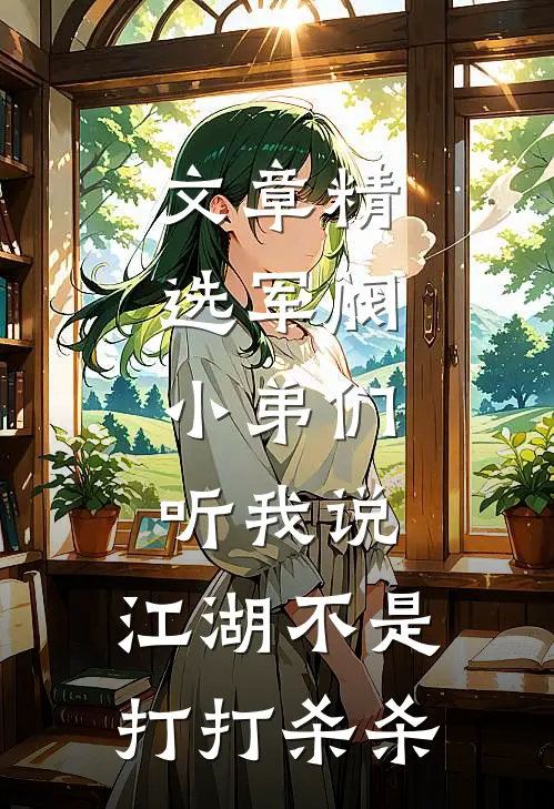 文章精选军阀：小弟们听我说，江湖不是打打杀杀