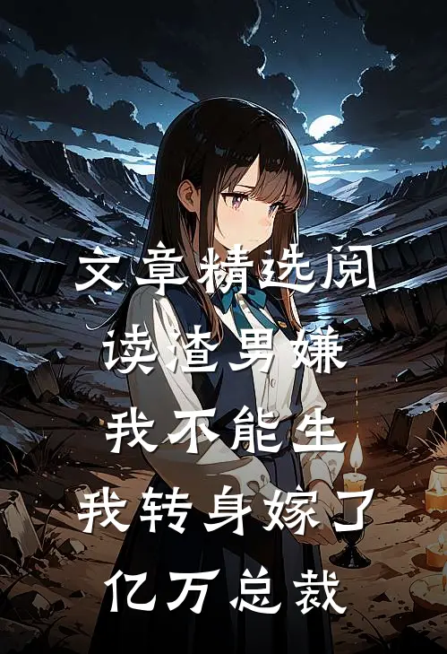 文章精选阅读渣男嫌我不能生，我转身嫁了亿万总裁