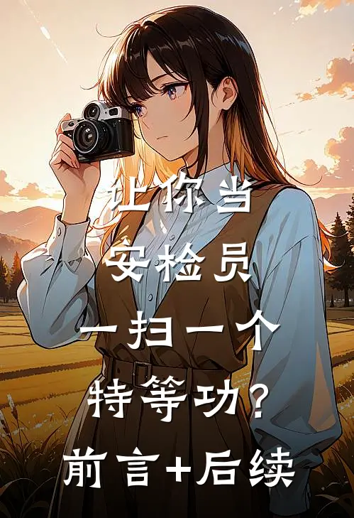 让你当安检员，一扫一个特等功？前言+后续