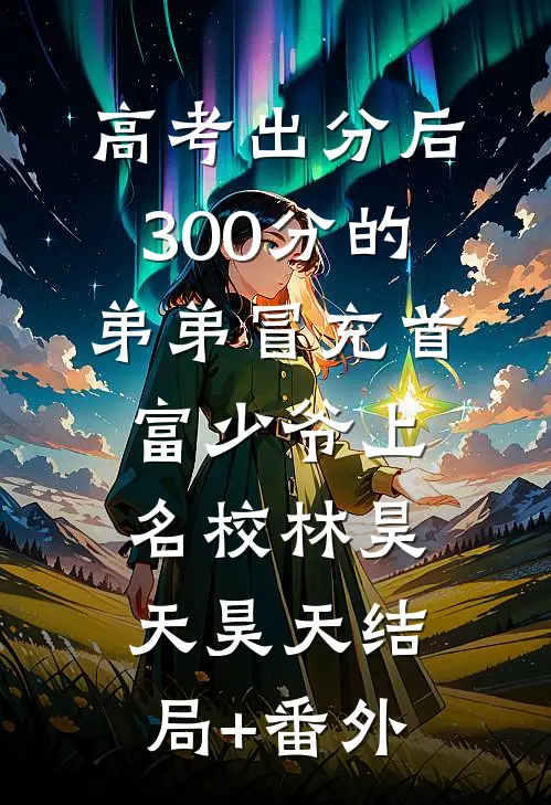 高考出分后，300分的弟弟冒充首富少爷上名校林昊天昊天结局+番外
