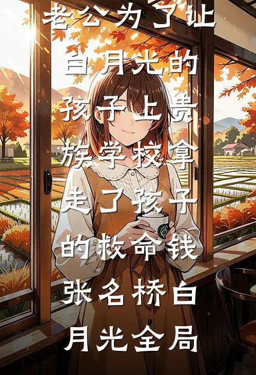 老公为了让白月光的孩子上贵族学校拿走了孩子的救命钱张名桥白月光全局