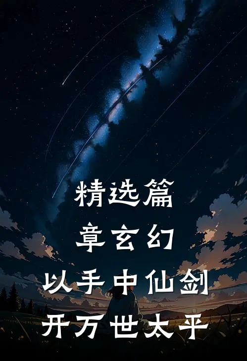 精选篇章玄幻：以手中仙剑，开万世太平