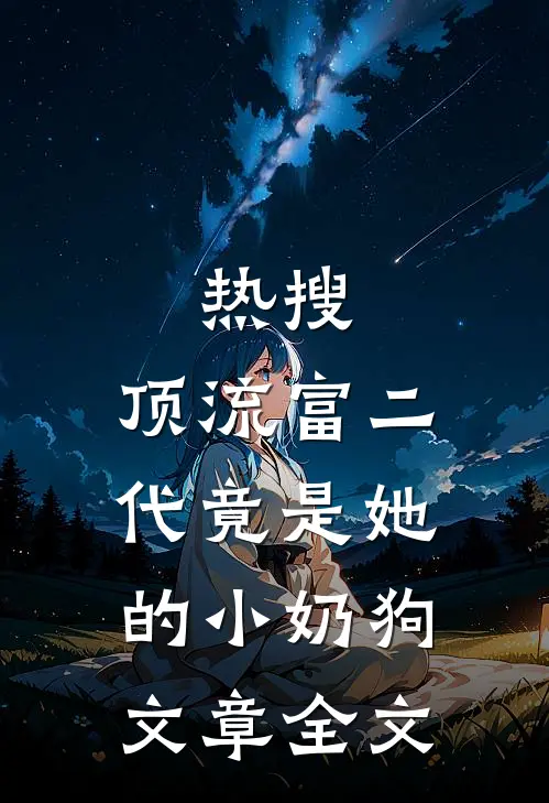 热搜：顶流富二代竟是她的小奶狗文章全文