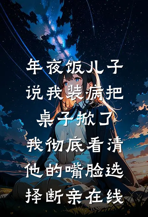 年夜饭儿子说我装病把桌子掀了，我彻底看清他的嘴脸选择断亲在线