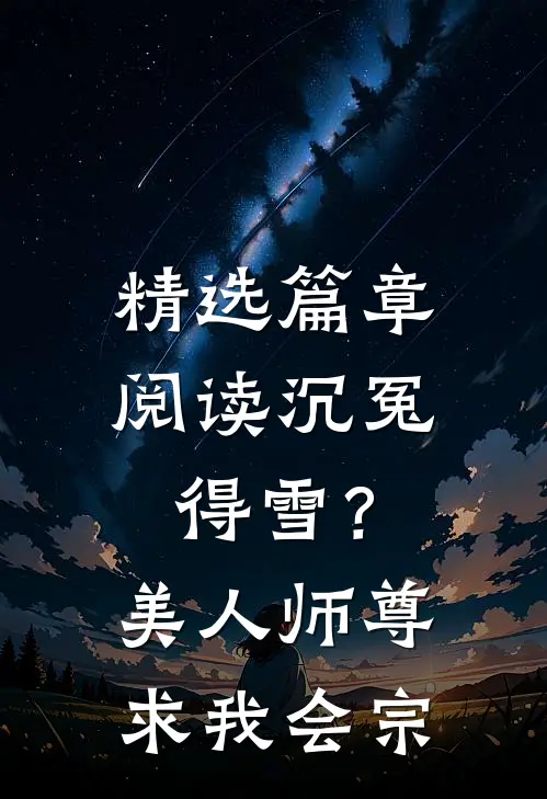 精选篇章阅读沉冤得雪？美人师尊求我会宗
