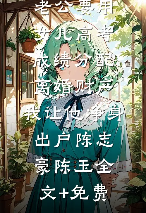 老公要用女儿高考成绩分配离婚财产，我让他净身出户陈志豪陈玉全文+免费