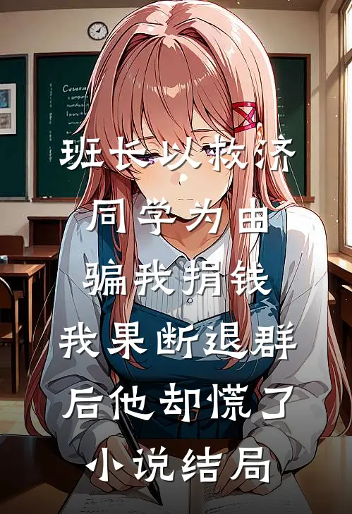 班长以救济同学为由骗我捐钱，我果断退群后他却慌了小说结局