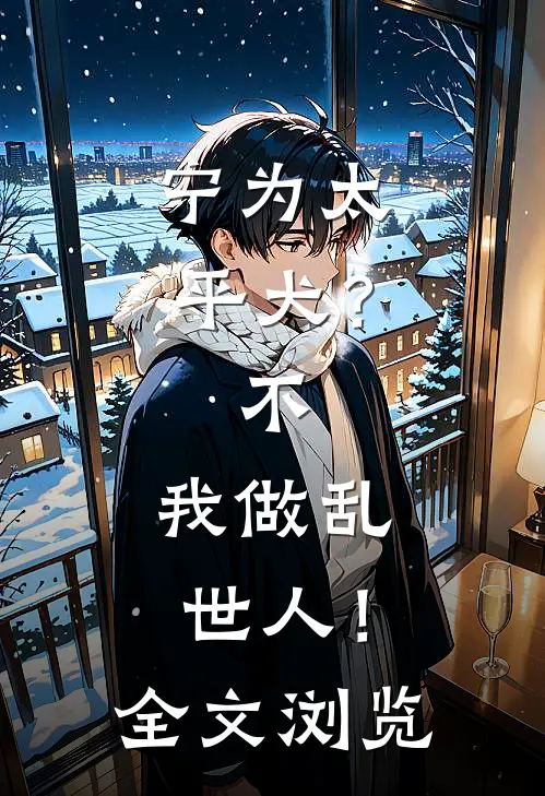 宁为太平犬？不，我做乱世人！全文浏览