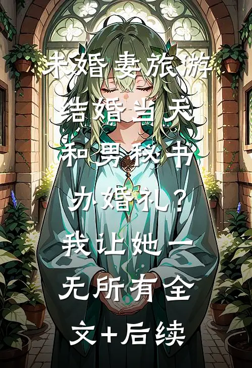 未婚妻旅游结婚当天和男秘书办婚礼？我让她一无所有全文+后续