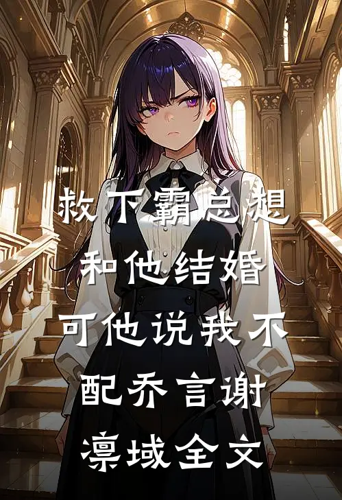 救下霸总想和他结婚，可他说我不配乔言谢凛域全文
