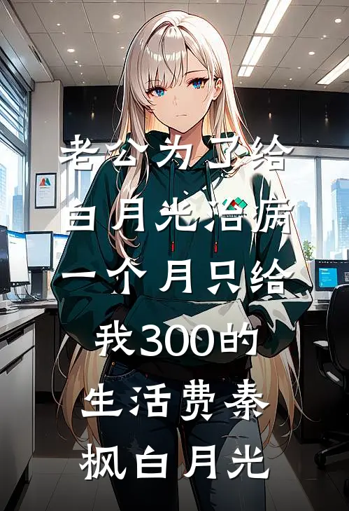 老公为了给白月光治病，一个月只给我300的生活费秦枫白月光