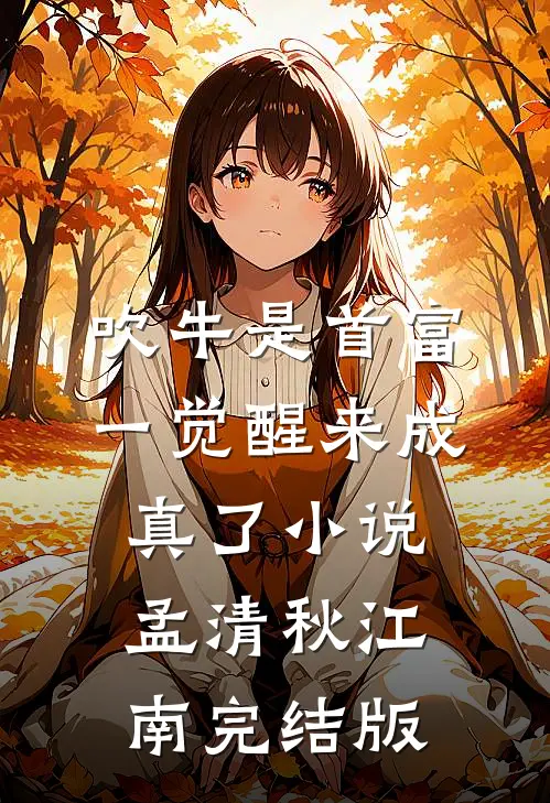 吹牛是首富，一觉醒来成真了小说孟清秋江南完结版