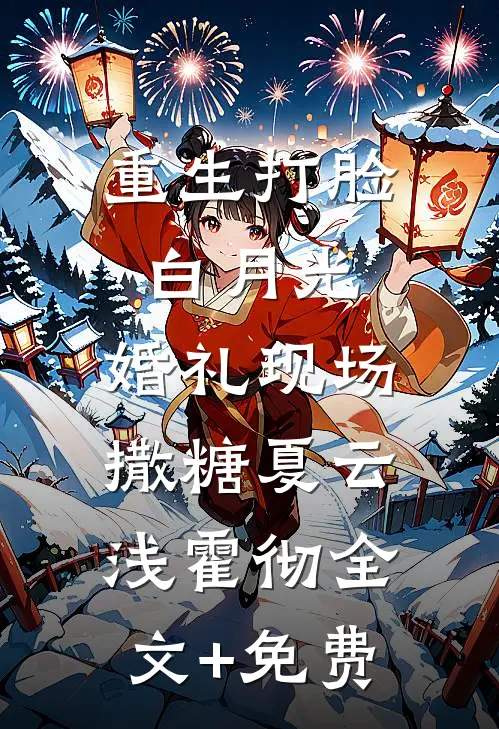 重生打脸白月光，婚礼现场撒糖夏云浅霍彻全文+免费