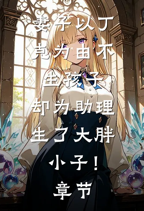 妻子以丁克为由不生孩子，却为助理生了大胖小子！章节