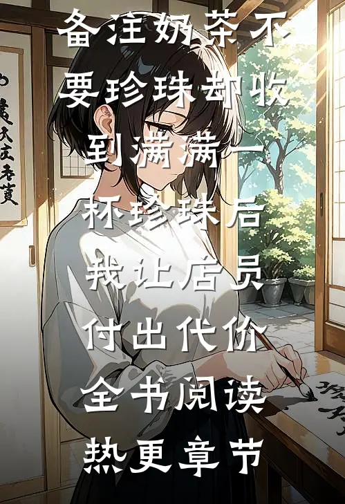 备注奶茶不要珍珠却收到满满一杯珍珠后，我让店员付出代价全书阅读热更章节