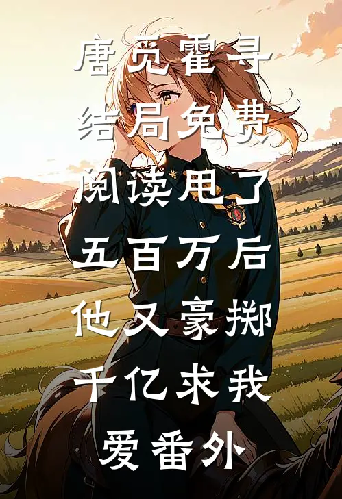 唐觅霍寻结局免费阅读甩了五百万后，他又豪掷千亿求我爱番外