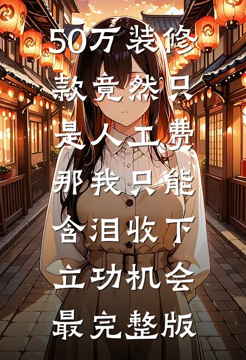 50万装修款竟然只是人工费，那我只能含泪收下立功机会最完整版