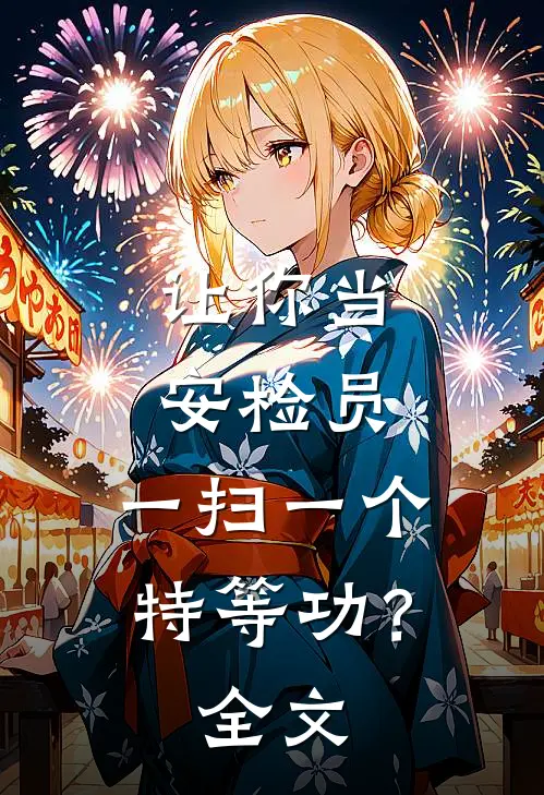 让你当安检员，一扫一个特等功？全文
