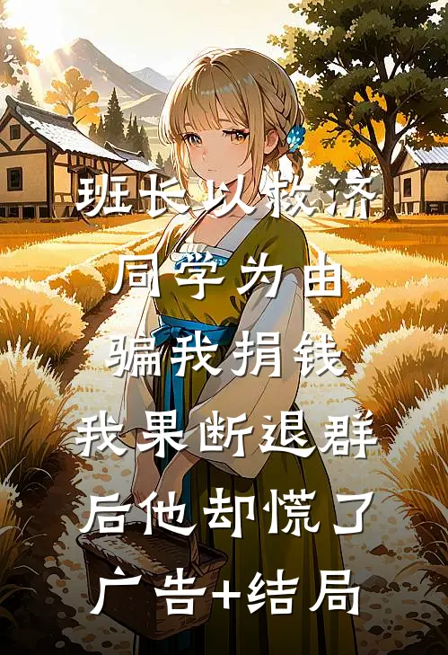 班长以救济同学为由骗我捐钱，我果断退群后他却慌了广告+结局