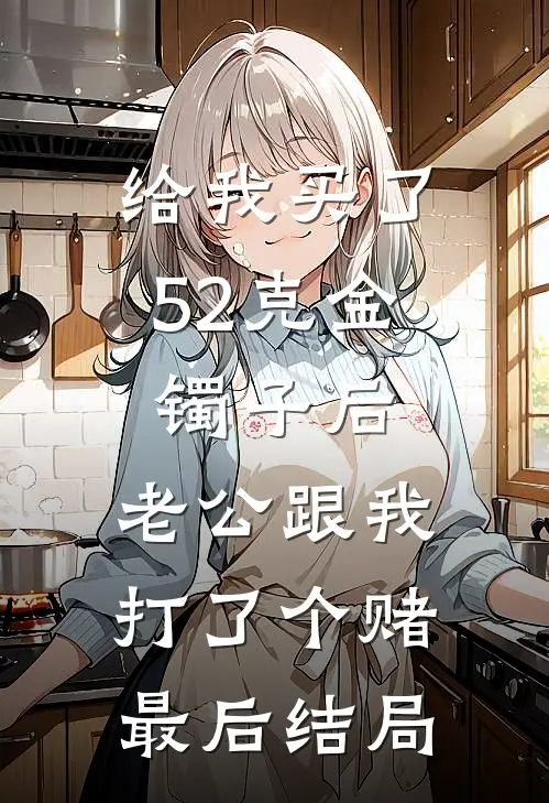 给我买了52克金镯子后，老公跟我打了个赌最后结局