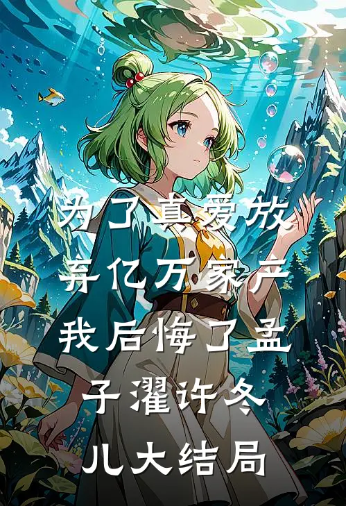 为了真爱放弃亿万家产，我后悔了孟子濯许冬儿大结局