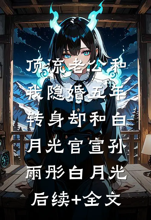 顶流老公和我隐婚五年，转身却和白月光官宣孙雨彤白月光后续+全文