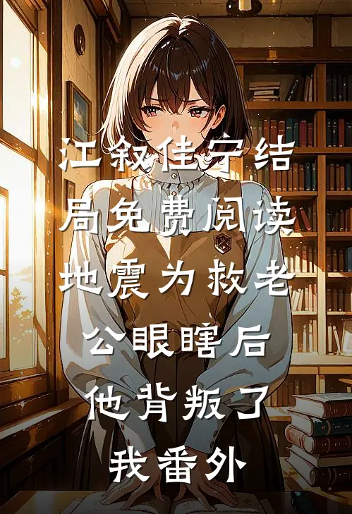 江叙佳宁结局免费阅读地震为救老公眼瞎后，他背叛了我番外