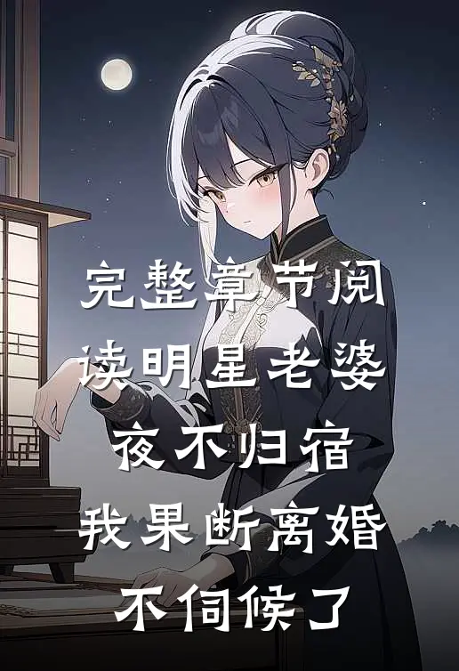 完整章节阅读明星老婆夜不归宿，我果断离婚不伺候了