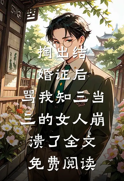 掏出结婚证后，骂我知三当三的女人崩溃了全文免费阅读