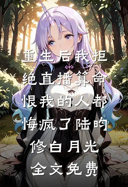 重生后我拒绝直播算命，恨我的人都悔疯了陆昀修白月光全文免费