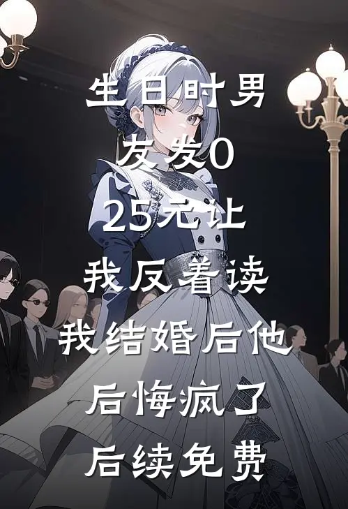 生日时男友发0.25元让我反着读，我结婚后他后悔疯了后续免费