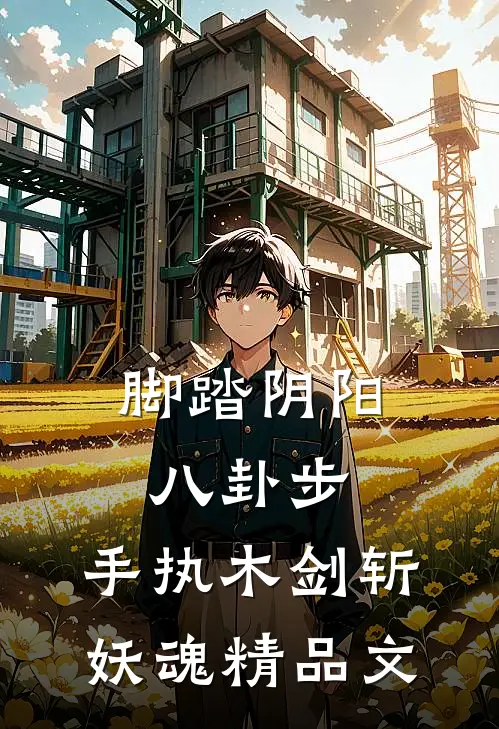脚踏阴阳八卦步，手执木剑斩妖魂精品文