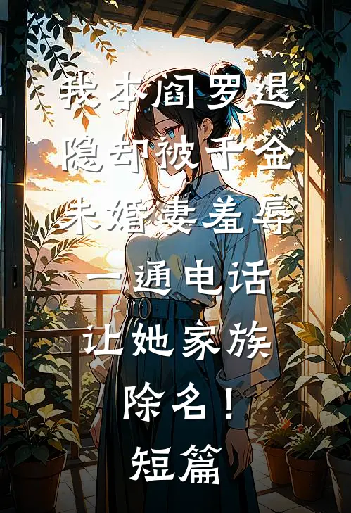 我本阎罗退隐却被千金未婚妻羞辱，一通电话让她家族除名！短篇